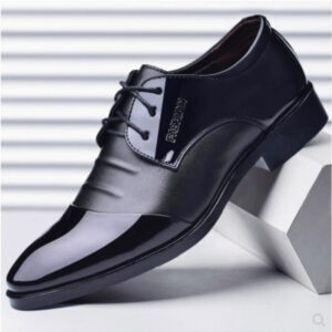 Men's Business Leather Shoes Black