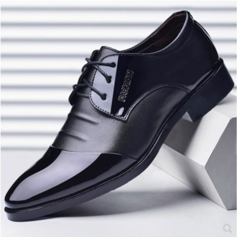 Men's Business Leather Shoes Black 1 Men's Business Leather Shoes Black