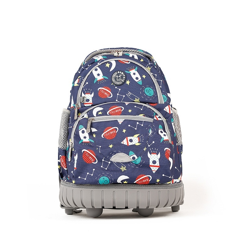 Trolley Schoolbag Student Backpack 2 Trolley Schoolbag Student Backpack - Image 2
