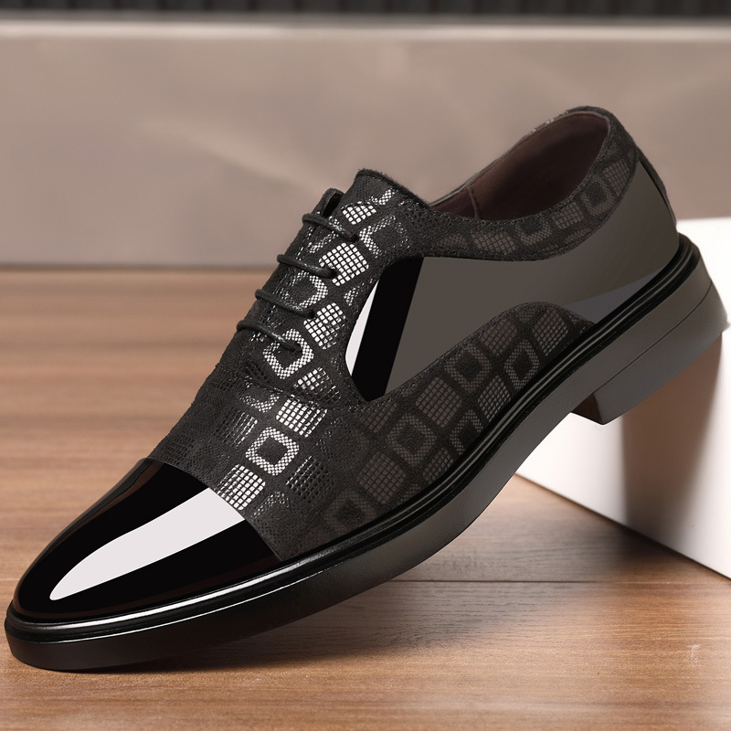 Men's Casual Pointed-Toe Leather Shoes 6 Men's Casual Pointed-Toe Leather Shoes - Image 6