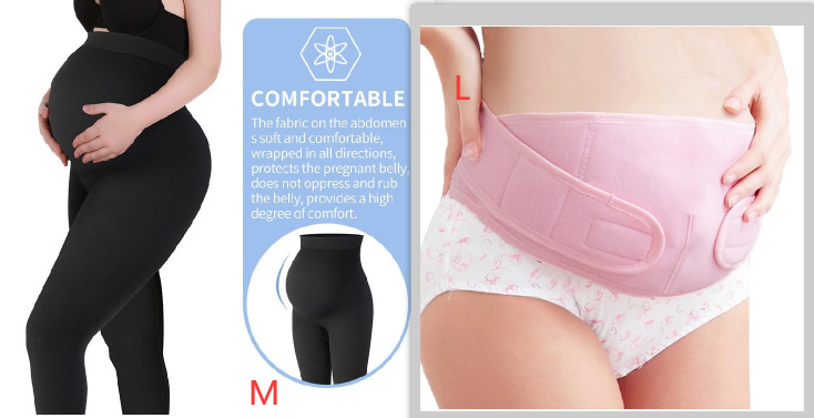Maternity Leggings High Waist Pants Women Pregnancy Clothes 3 Maternity Leggings High Waist Pants Women Pregnancy Clothes - Image 3