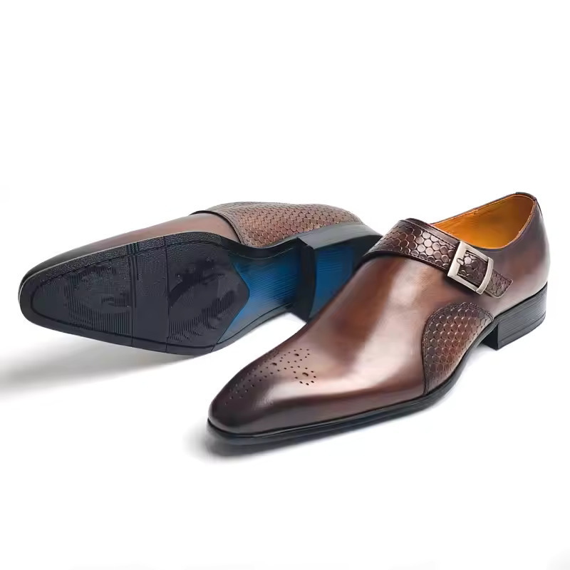 Men's Leather Shoes Business Footwear 2 Men's Leather Shoes Business Footwear - Image 2