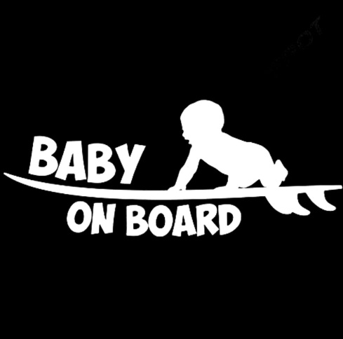 Baby On Board Car Stickers 2 Baby On Board Car Stickers - Image 2