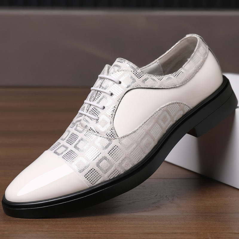 Men's Casual Pointed-Toe Leather Shoes 2 Men's Casual Pointed-Toe Leather Shoes - Image 2