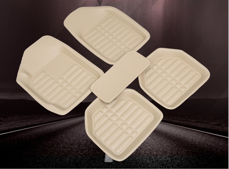 Universal Leather Car Mat Set in Different Colours 6 Universal Leather Car Mat Set in Different Colours - Image 6