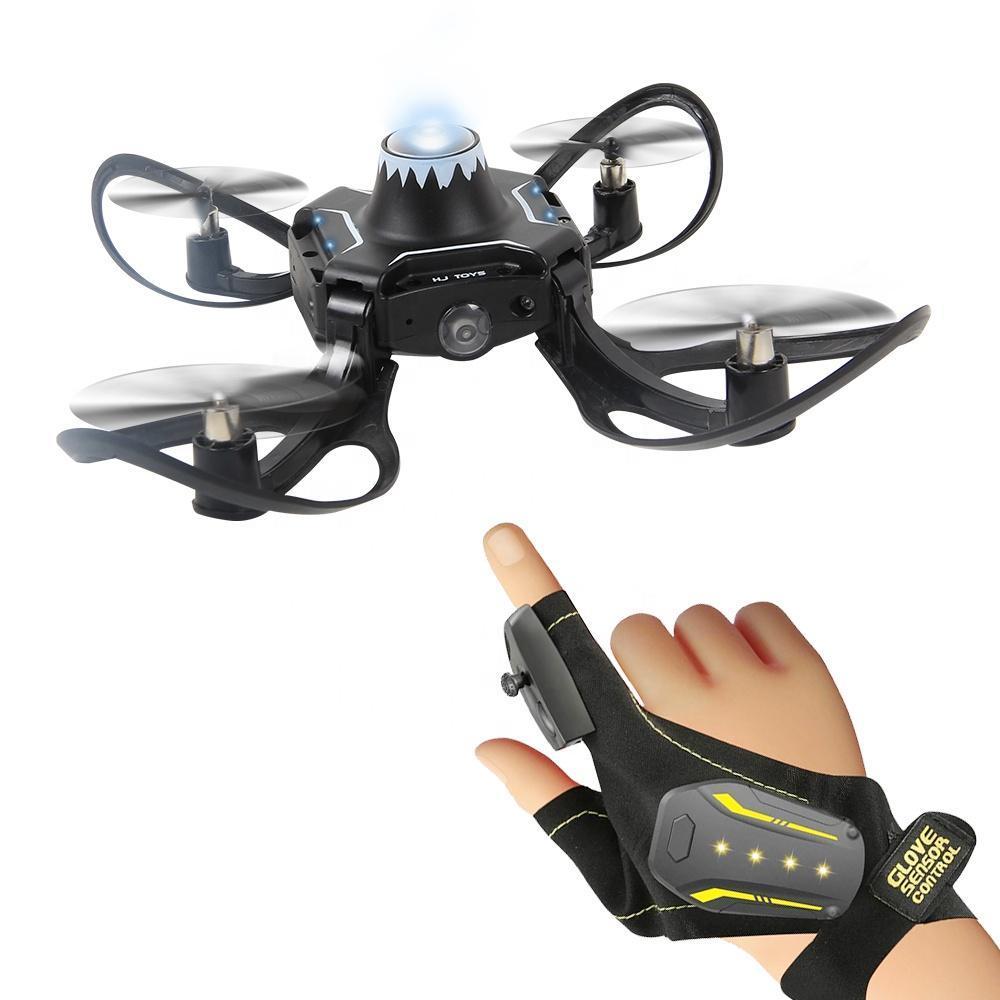 Folding Drone Gesture Control Aerial Photography Four-axis Body Sense Gravity Induction Remote Control 7 Folding Drone Gesture Control Aerial Photography Four-axis Body Sense Gravity Induction Remote Control - Image 7