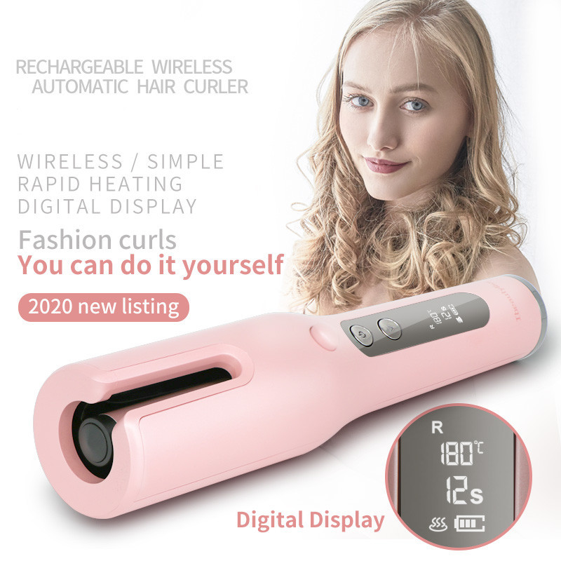 Wireless Automatic Curler USB LCD Screen Ceramic Heating Anti-perm Curler 6 Wireless Automatic Curler USB LCD Screen Ceramic Heating Anti-perm Curler - Image 6