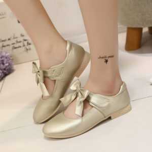 Girls Shoes White Leather