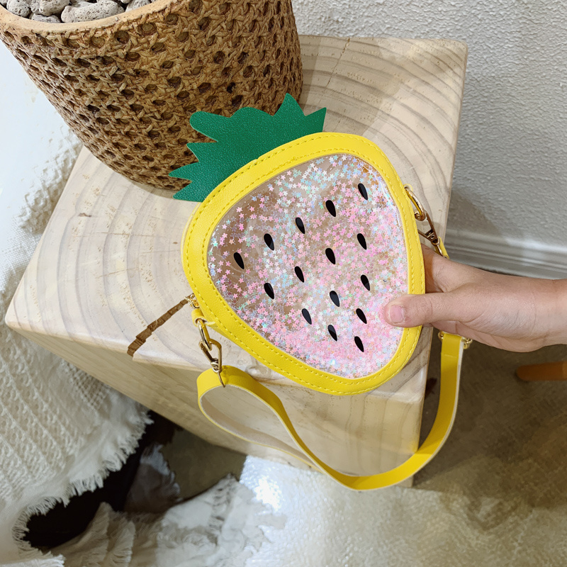 Pineapple Strawberry Cross Body Jelly Bag 2 Pineapple Strawberry Cross Body Jelly Bag - Image 2