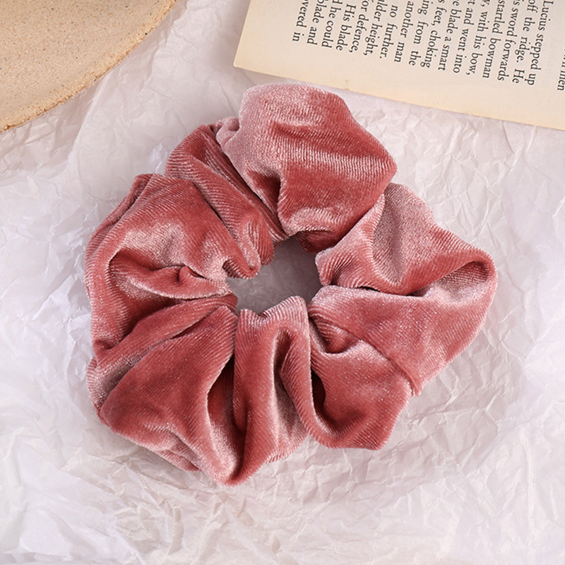 Flannel Hair Tie Hair Rope Amazon Velvet Fashion Ponytail Hair Accessories 4 Flannel Hair Tie Hair Rope Amazon Velvet Fashion Ponytail Hair Accessories - Image 4