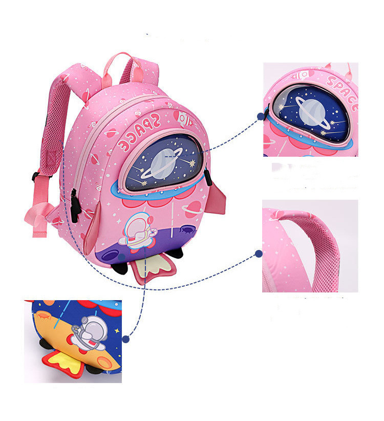 Breathable Astronaut Backpack for Girls 3 Breathable Astronaut Backpack for Girls - Image 3