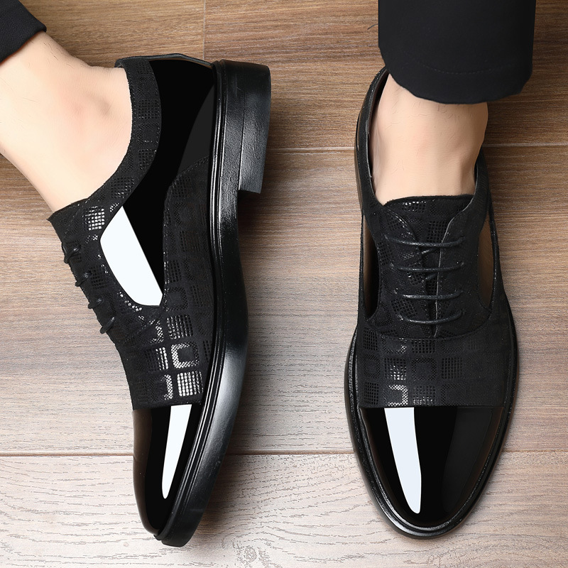 Men's Casual Pointed-Toe Leather Shoes 3 Men's Casual Pointed-Toe Leather Shoes - Image 3