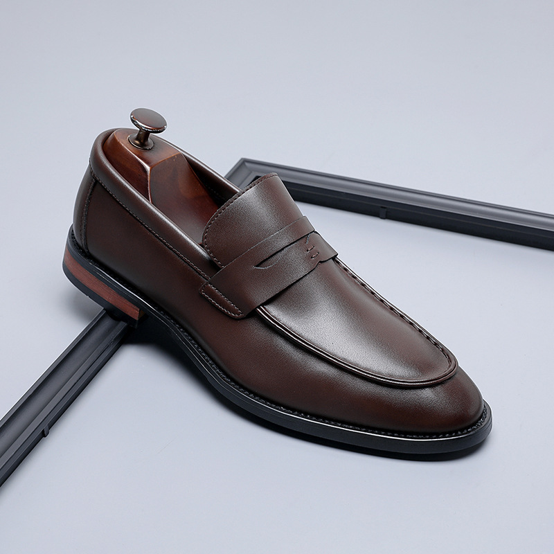 Business Formal Slip-on Leather Shoes 3 Business Formal Slip-on Leather Shoes - Image 3