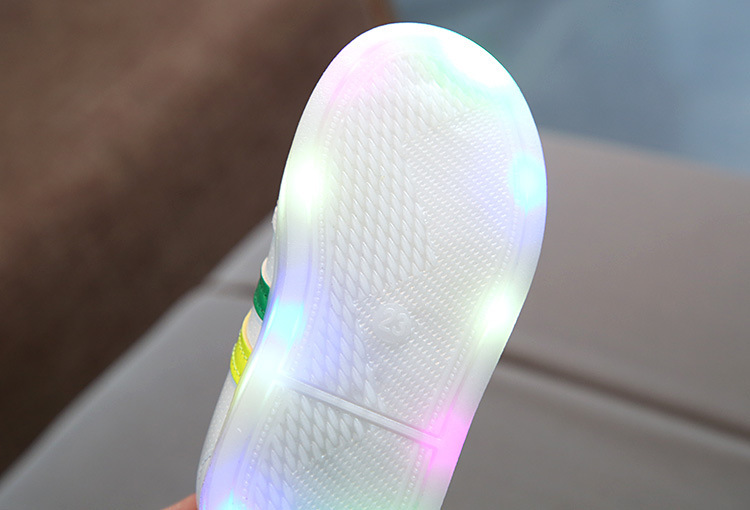 Kimmy White LED Sneakers Shoes 10 Kimmy White LED Sneakers Shoes - Image 10