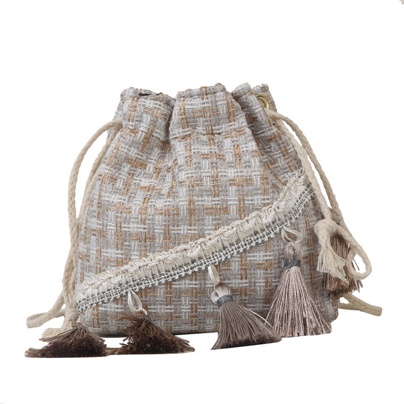 Bucket Bag Bohemian Ethnic Style 8 Bucket Bag Bohemian Ethnic Style - Image 8