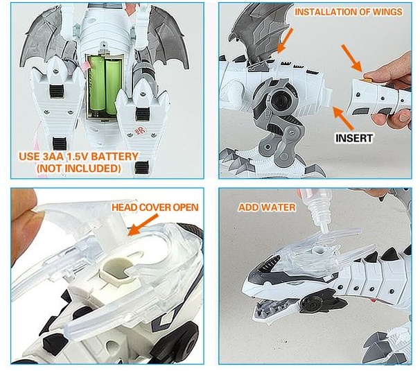 Intelligent Robot Toy Dinosaur 2 Intelligent Robot Toy Dinosaur - Image 2