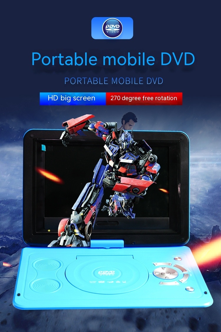 Portable DVD Player USB Player Memory Card Player 3 Portable DVD Player USB Player Memory Card Player - Image 3
