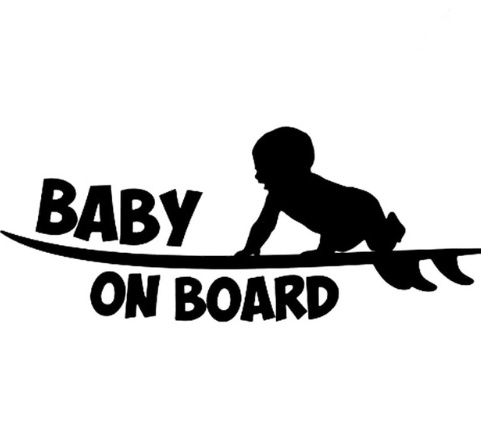 Baby On Board Car Stickers 1 Baby On Board Car Stickers