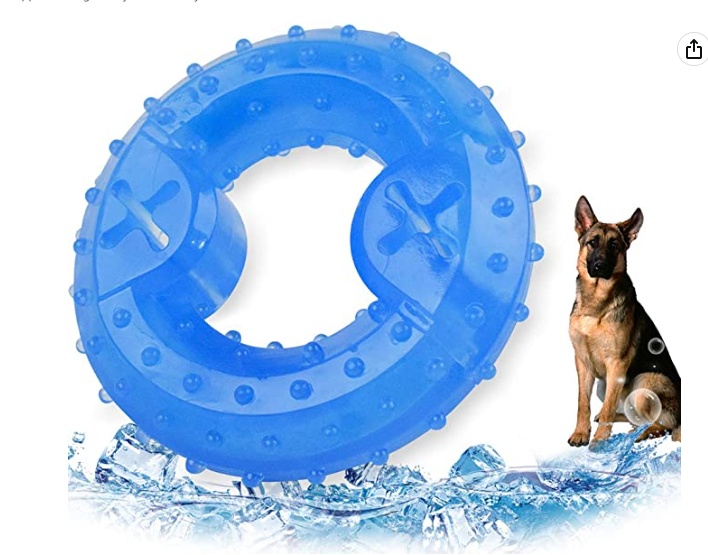 Puppy Teething Ring Freeze 1 Puppy Teething Ring Freeze