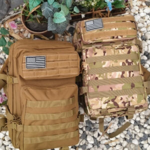 Outdoor 45L Tactical Backpack Hiking Shoulder Bag