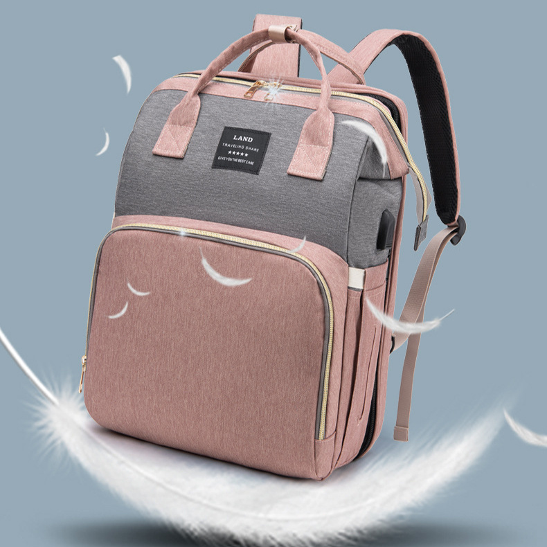 Baby Crib & Backpack Large Capacity with Insulated Bag 2 Baby Crib & Backpack Large Capacity with Insulated Bag - Image 2