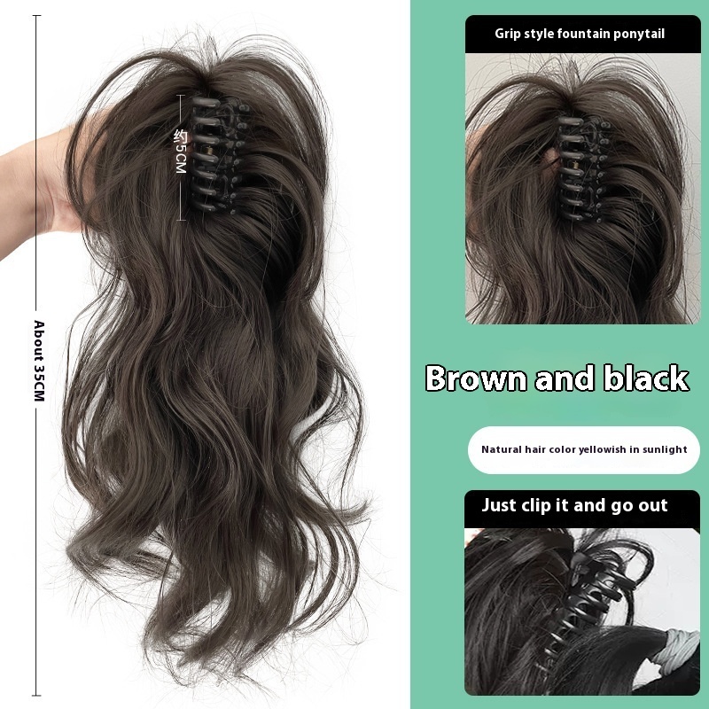Wig Women's Long Hair Light Without Draping Grip 6 Wig Women's Long Hair Light Without Draping Grip - Image 6
