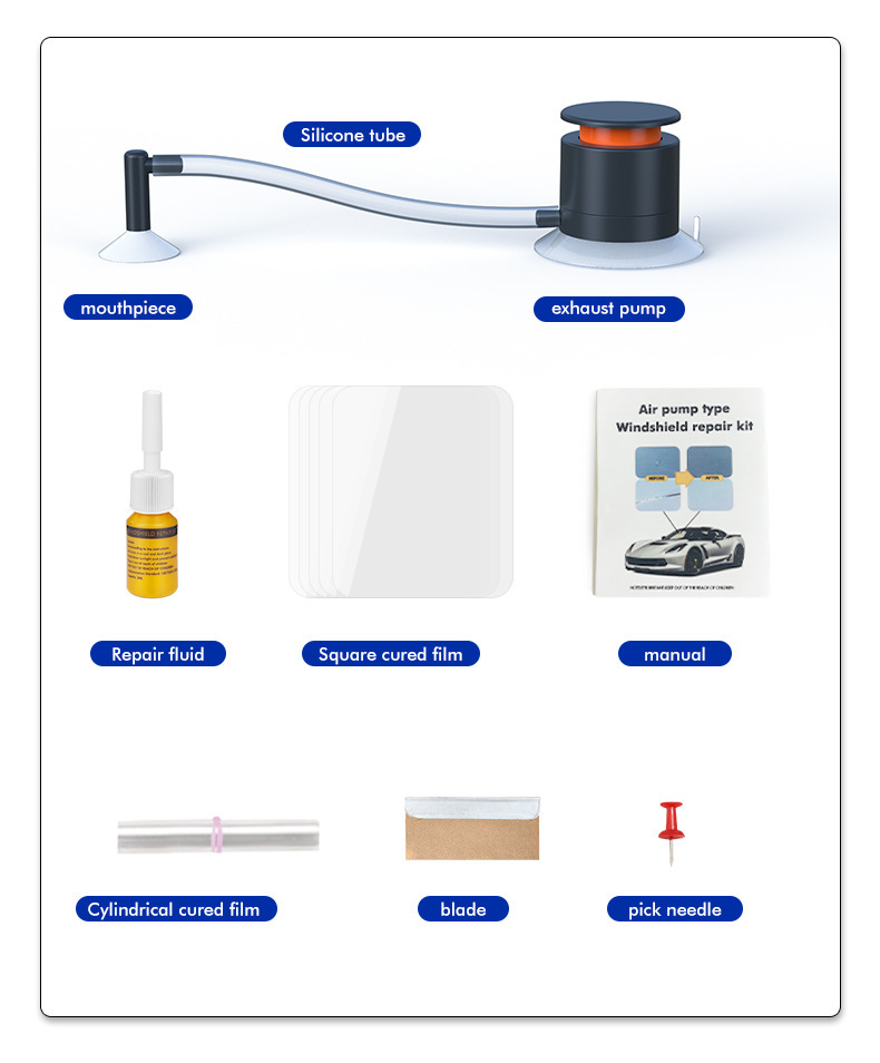 Car Windshield Crack Repair Tool 8 Car Windshield Crack Repair Tool - Image 8
