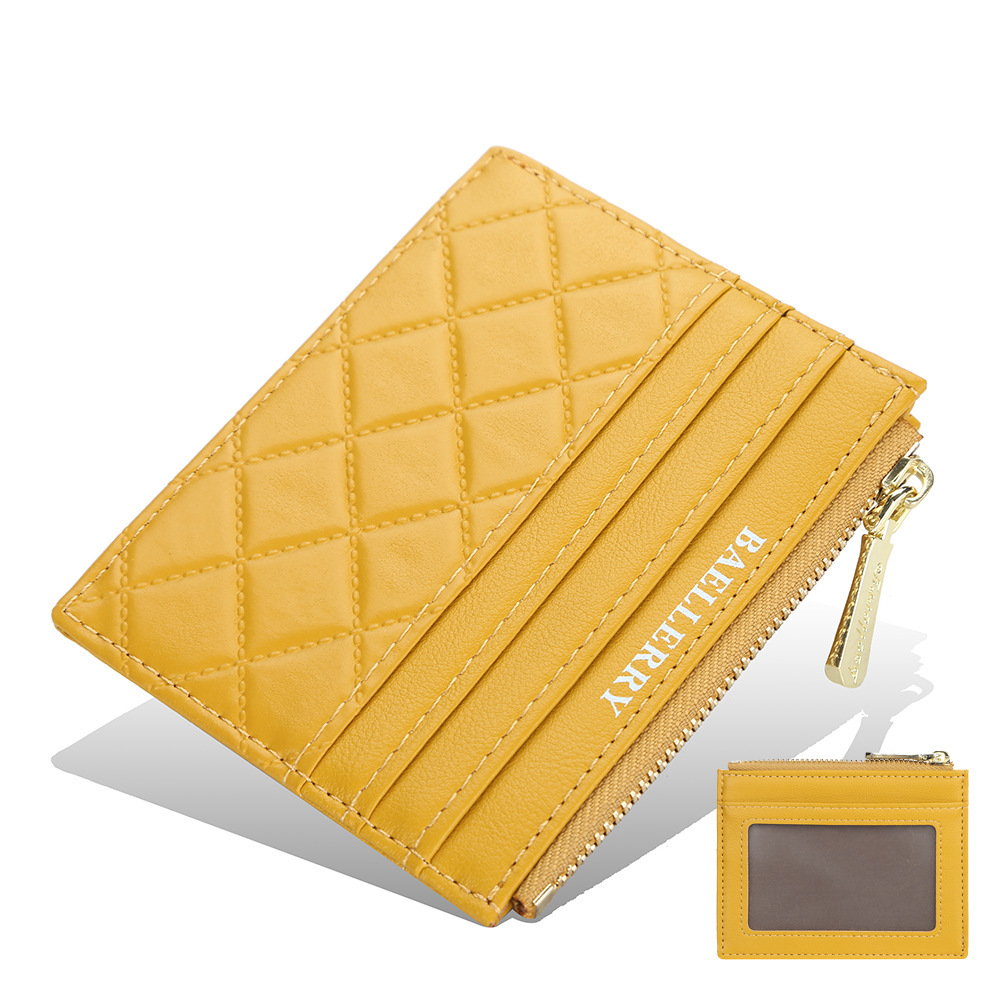 Women's Drivers License Card Holder Slim Zippered ID Case 5 Women's Drivers License Card Holder Slim Zippered ID Case - Image 5