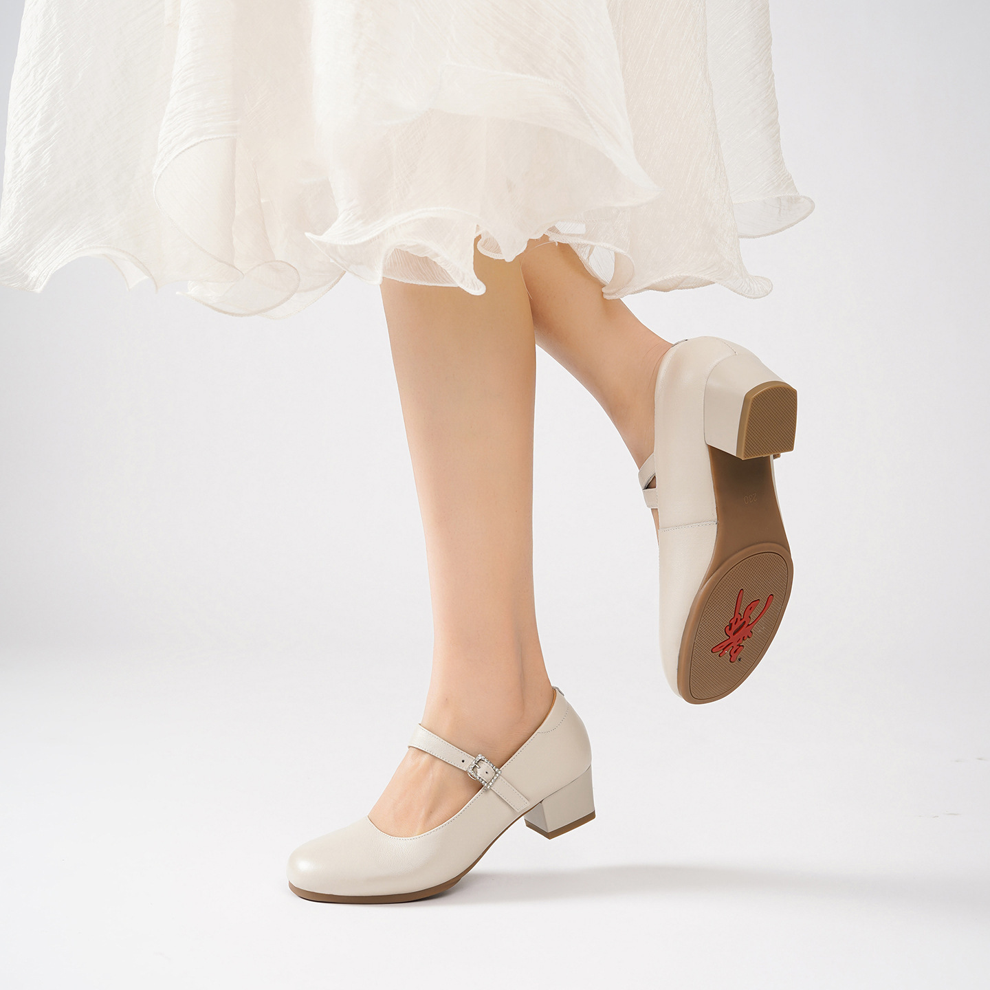 Sheepskin Latin Dance Shoes For Women 4 Sheepskin Latin Dance Shoes For Women - Image 4