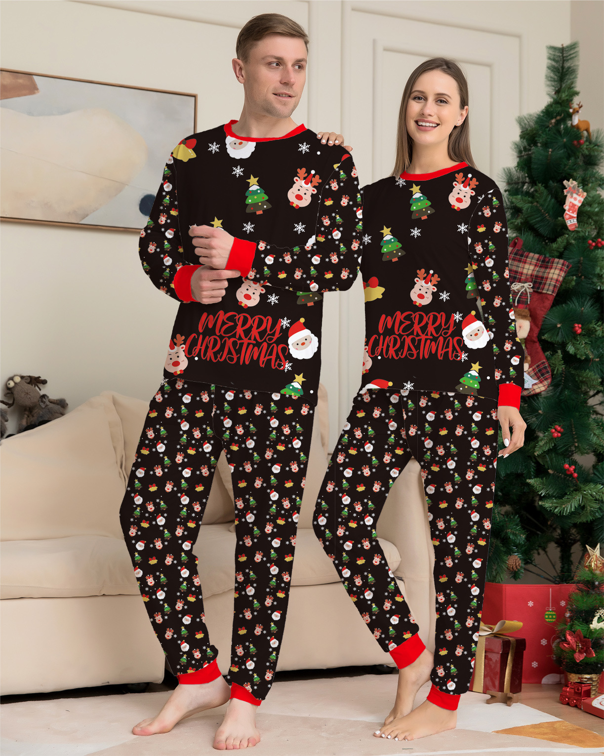 Family Matching Pajamas Set 3 Family Matching Pajamas Set - Image 3