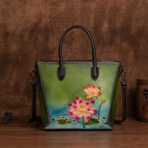 Retro Women's First-Layer Cowhide Handbag