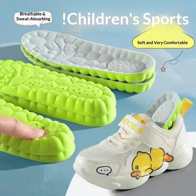 Children Breathable Sweat-absorbing Shock-absorbing Insoles 7 Children Breathable Sweat-absorbing Shock-absorbing Insoles - Image 7