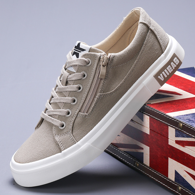Men's Shoes Sports Casual Board Shoes Breathable Canvas Shoes 5 Men's Shoes Sports Casual Board Shoes Breathable Canvas Shoes - Image 5