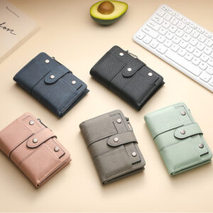 Wallet For Women Leather Wallet Bifold Multi Card Holder Organizer