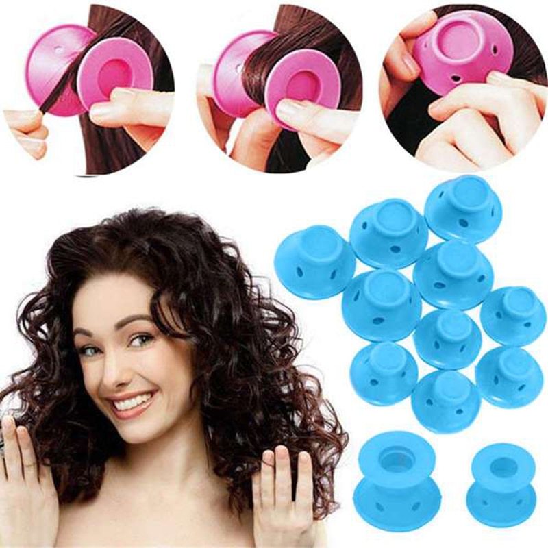 Magic Hair Rollers Silicone Hair Curlers 1 Magic Hair Rollers Silicone Hair Curlers