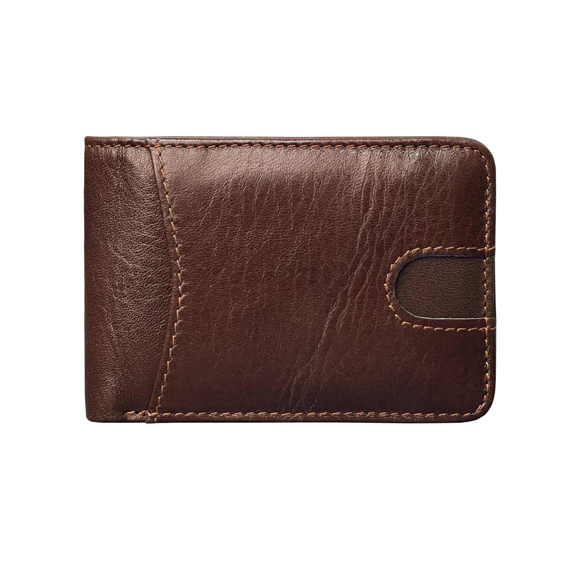 Oil-waxed Leather Card Holder 8 Oil-waxed Leather Card Holder - Image 8