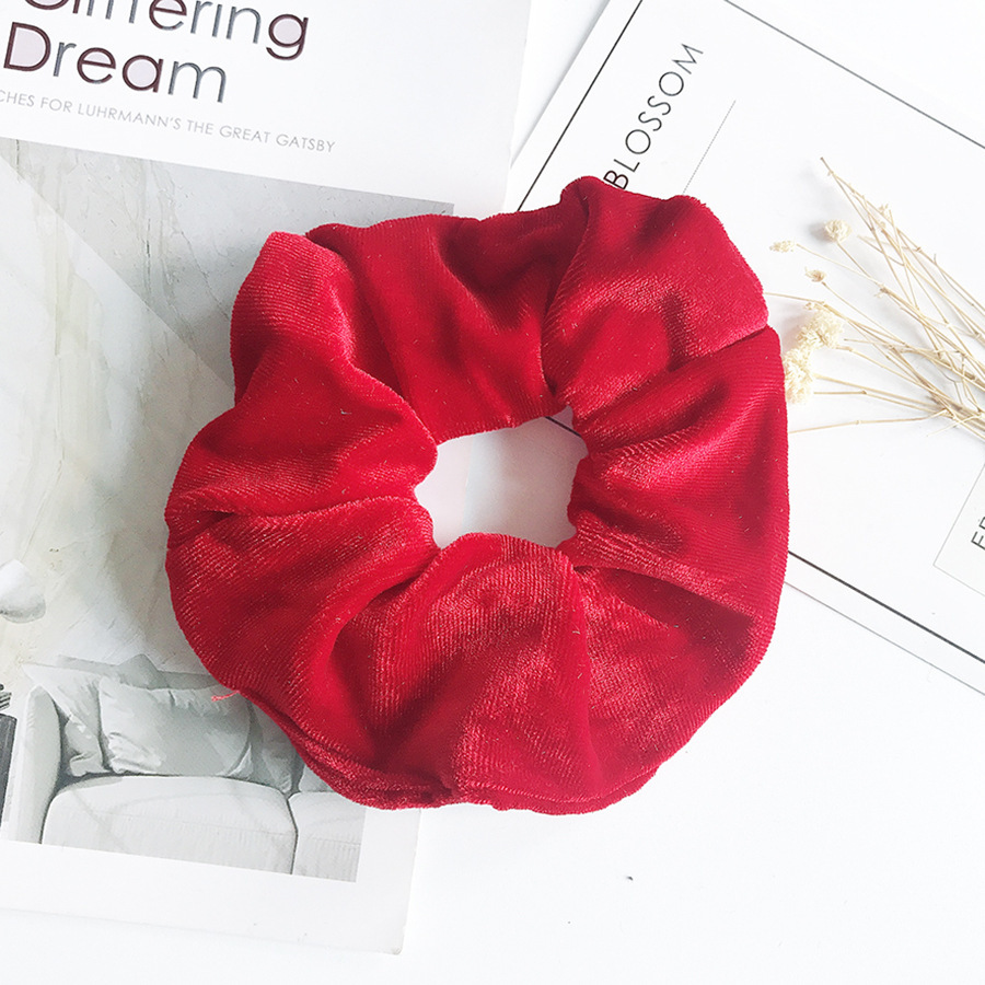 Flannel Hair Tie Hair Rope Amazon Velvet Fashion Ponytail Hair Accessories 7 Flannel Hair Tie Hair Rope Amazon Velvet Fashion Ponytail Hair Accessories - Image 7