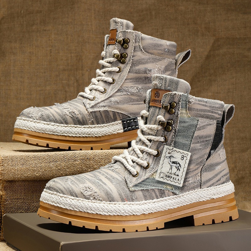 Men's High-top Boots 7 Men's High-top Boots - Image 7