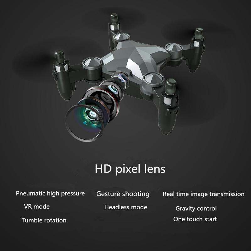 Storage Box Folding Mini UAV Aerial Photography Remote Control Four Axis Children's Toys Drone 3 Storage Box Folding Mini UAV Aerial Photography Remote Control Four Axis Children's Toys Drone - Image 3