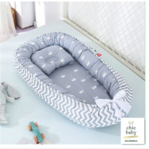 Baby Removable, Movable And Washable Bed Crib