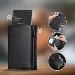 Foreign Trade First-layer Cowhide Genuine Leather Card Holder