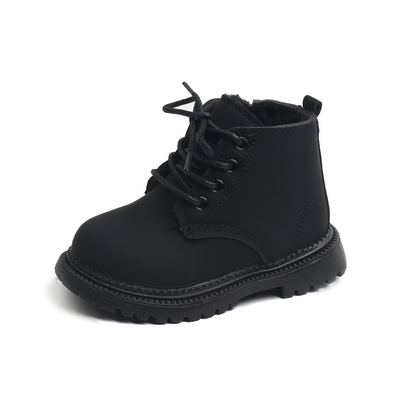 Cotton Boys' Boots Side Zipper 4 Cotton Boys' Boots Side Zipper - Image 4