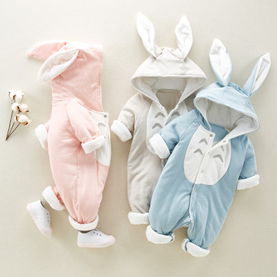 Cotton Padded Baby Romper 6 Cotton Padded Baby Romper - Image 6