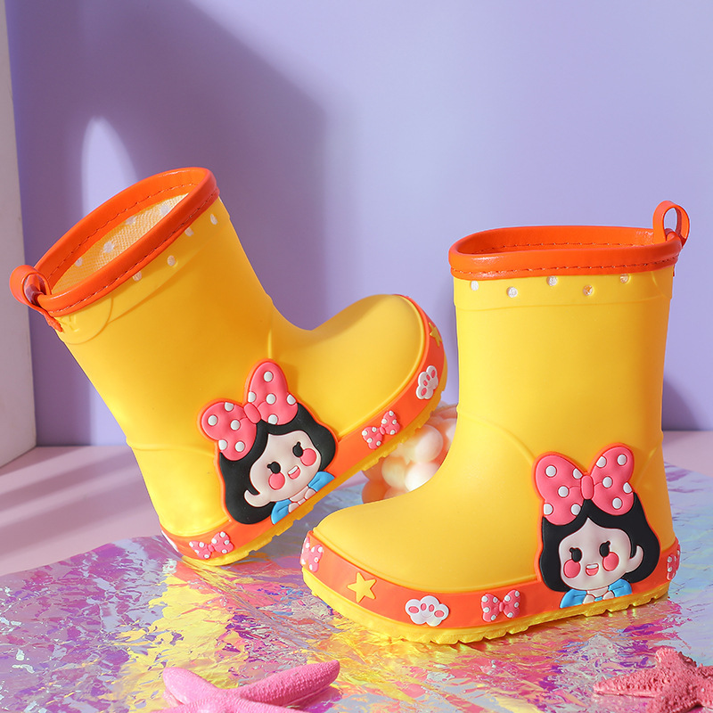Girls' Princess Rain Boots 2 Girls' Princess Rain Boots - Image 2