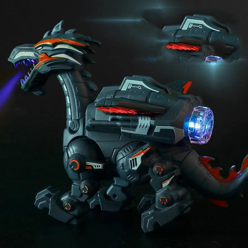 Electric Spray Mechanical Dinosaur Toy 5 Electric Spray Mechanical Dinosaur Toy - Image 5