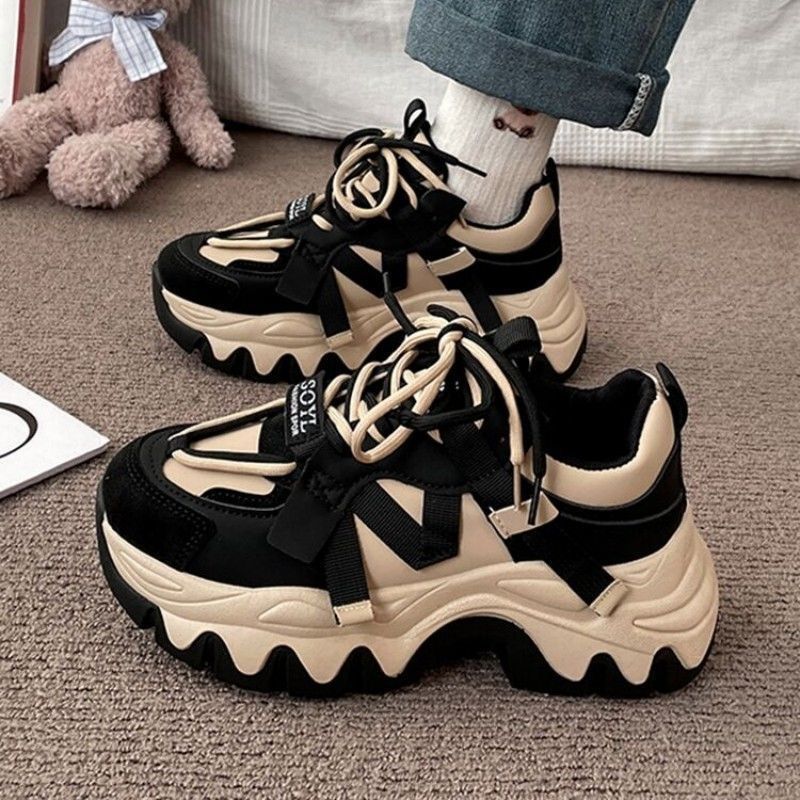 Women's Fashionable Chunky-soled Sneakers 2 Women's Fashionable Chunky-soled Sneakers - Image 2