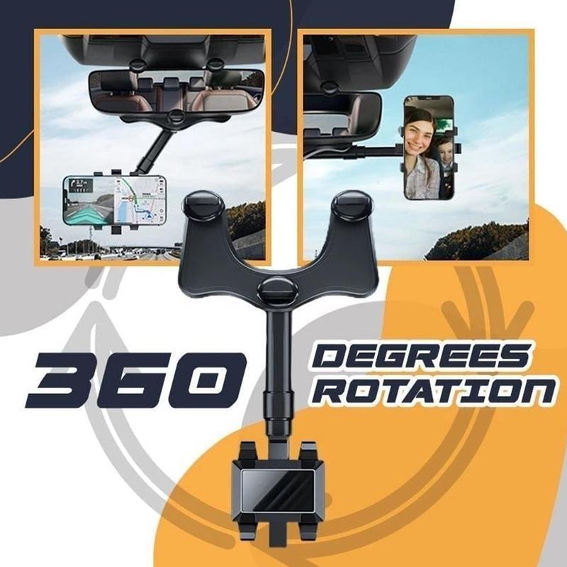 Car Phone Holder Multifunctional 360 Phone Holder Suitable For All Mobile Phones 4 Car Phone Holder Multifunctional 360 Phone Holder Suitable For All Mobile Phones - Image 4