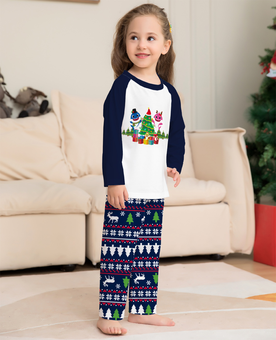 Family Matching Christmas Pajamas Set 7 Family Matching Christmas Pajamas Set - Image 7