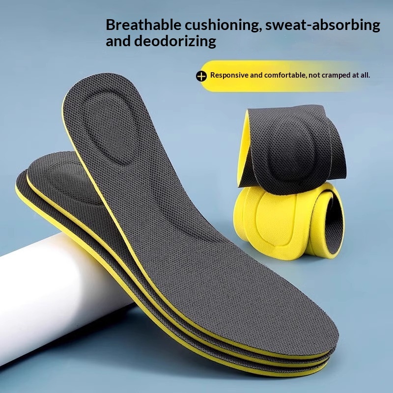 Breathable High-elasticity Shock-absorbing Casual Insole 1 Breathable High-elasticity Shock-absorbing Casual Insole