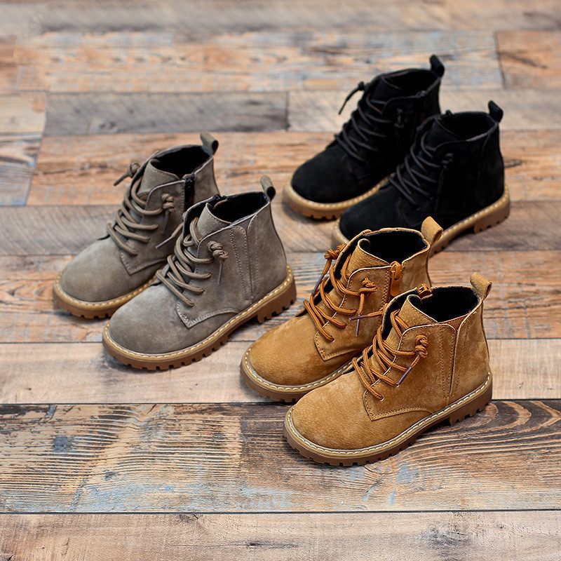 Children Martin Boots Black Army Boots Summer High Boots Big Boys 6 Children Martin Boots Black Army Boots Summer High Boots Big Boys - Image 6